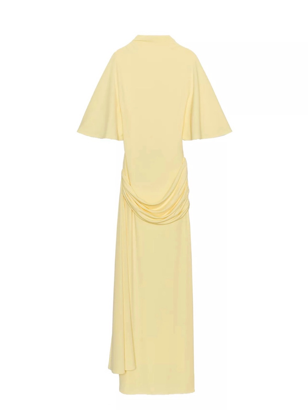 Zara Open Back Cape Maxi Dress - Women